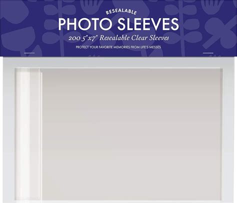 photo sleeves 5x7